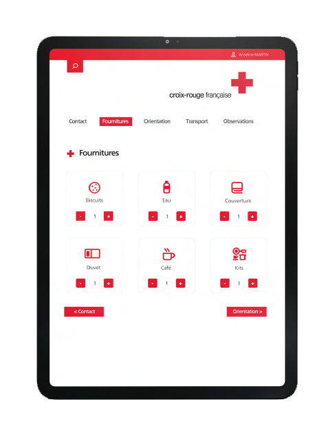 application croix-rouge